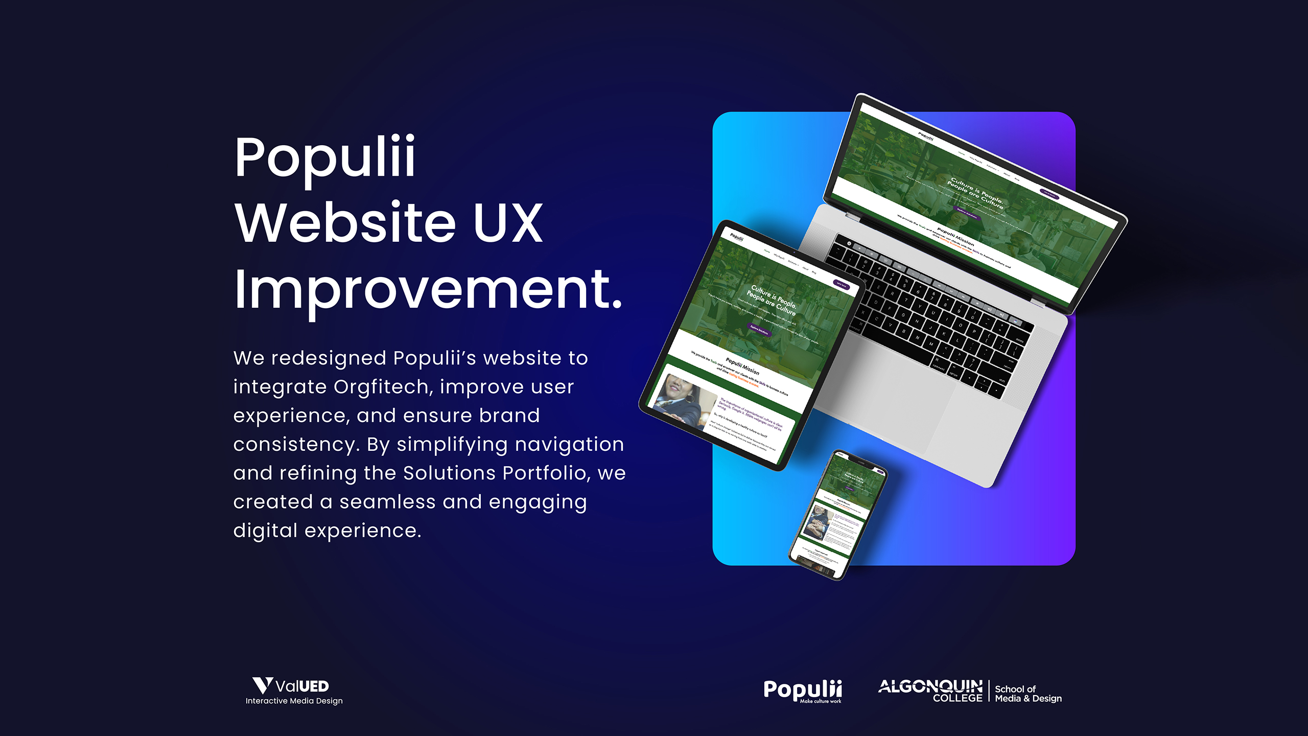 Populii’s UX Improvement