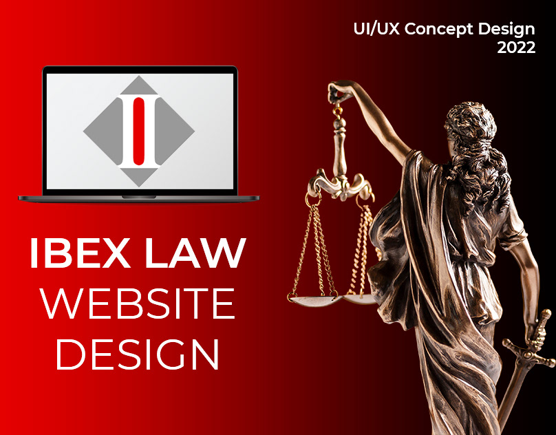 Ibex Law – Legal Services UI Design
