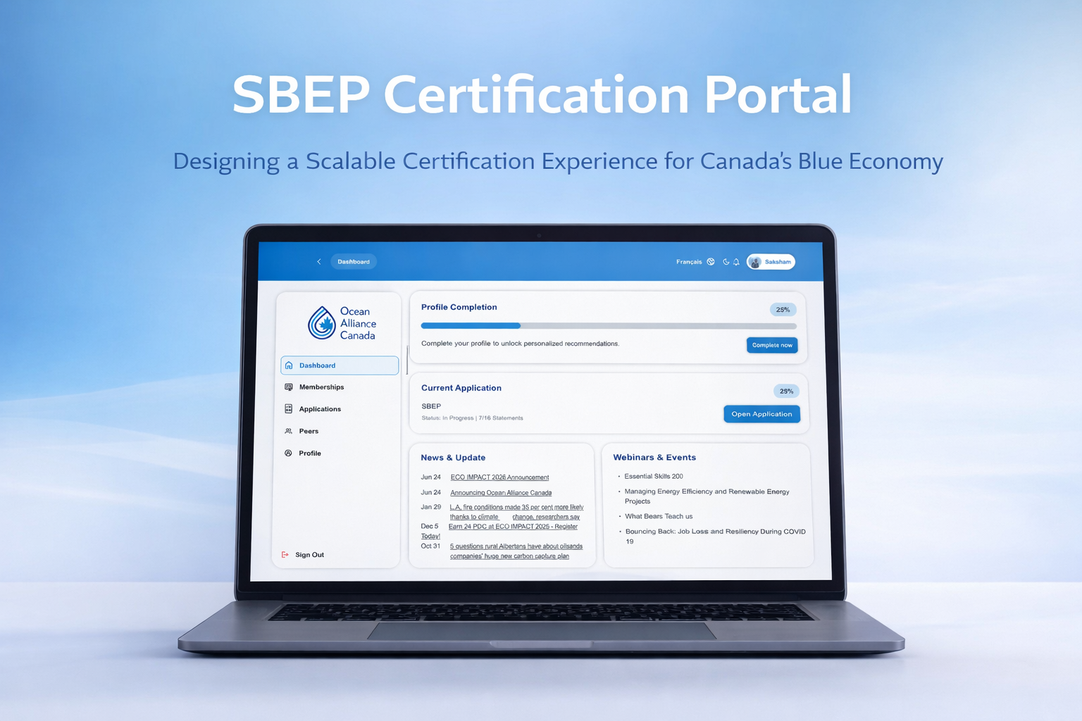 SBEP Certification Portal